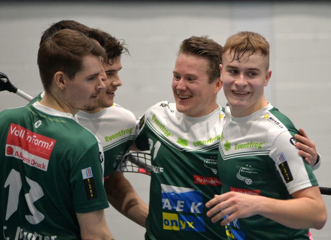 Kann der SV Wiler-Ersigen um Captain Tatu Väänänen auch im Superfinal gegen Köniz jubeln?