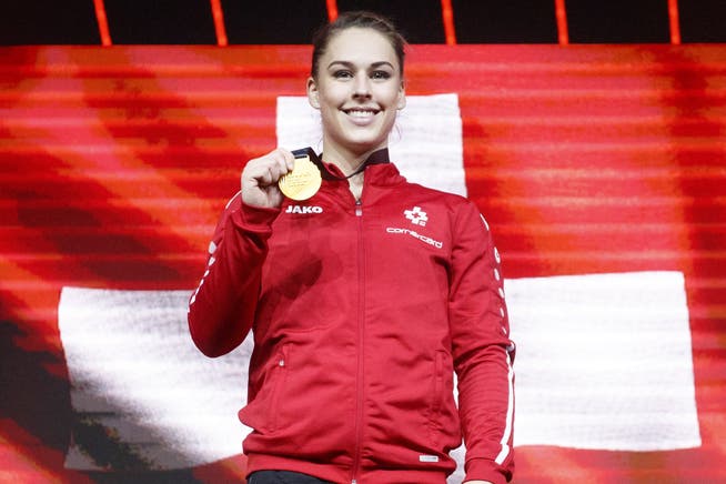 Giulia Steingruber ist zum sechsten Mal Europameisterin.