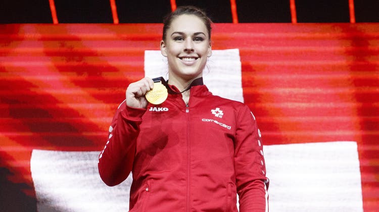 Giulia Steingruber ist zum sechsten Mal Europameisterin. (Alexandra Wey / KEYSTONE)