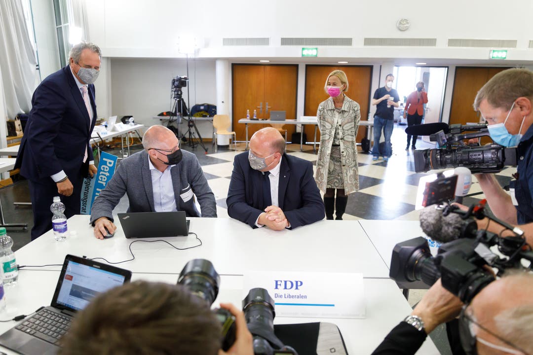 Viel mediale Aufmerksamkeit am Tisch der FDP