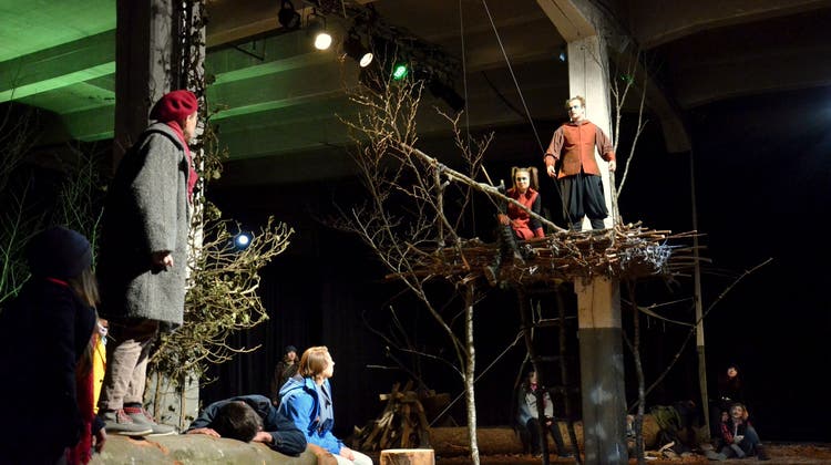 Schlummernde Elfen sorgen sich um die Umwelt: Momoll-Theater überzeugt bei der Premiere