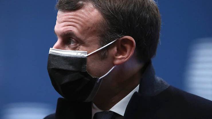 Sagt der Familie seinen Beistand zu: Staatschef Macron (Foto: Keystone)