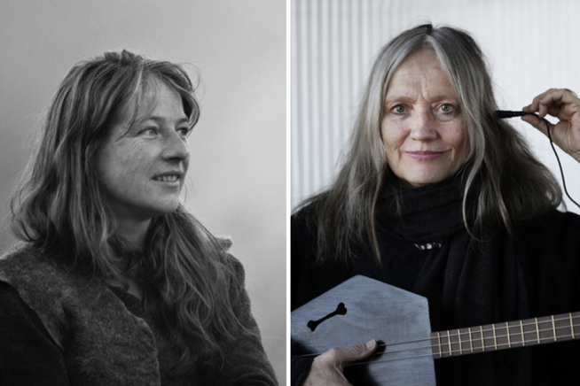 Autorin Pia Solèr (links) und Singer/Songwriterin Corin Curschellas treten am Sonntag in der St.Galler Grabenhalle auf.