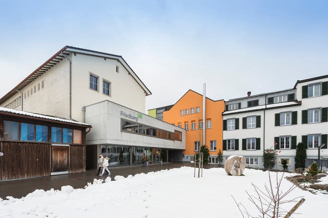 Am Standort des Gymnasiums Friedberg in Gossau soll dereinst das Haus der Kultur entstehen.