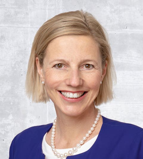Suzanne Marclay-Merz, Stadträtin in Aarau, erklärt die Gründe für das Demonstrationsverbot.