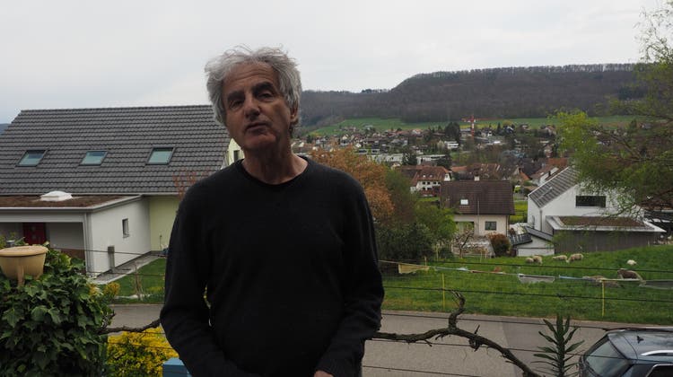 Kaspar Lüscher, Schauspieler, Regisseur und Autor aus Gipf-Oberfrick. Ab dem 28. April tritt er nach der Corona-Zwangspause wieder auf. (Thomas Wehrli / Aargauer Zeitung)