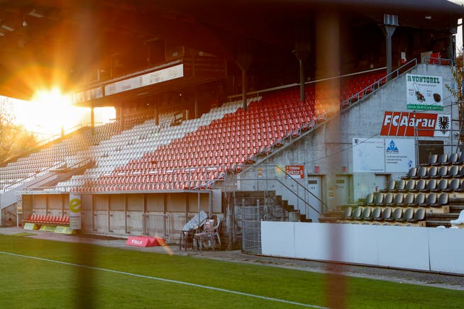 Keine Zuschauer im Brügglifeld bedeuten: Die entgangenen Ticketeinnahmen und weitere Finanzausfälle wegen Corona sorgen 2020 für den höchsten Verlust des FC Aarau seit vielen Jahren.