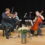 Das Onyx-Trio verzauberte die Zuhörerinnen und Zuhörer der Seeklang-Konzerte in Hergiswil am Samstag und Sonntag. (Bild: PD)