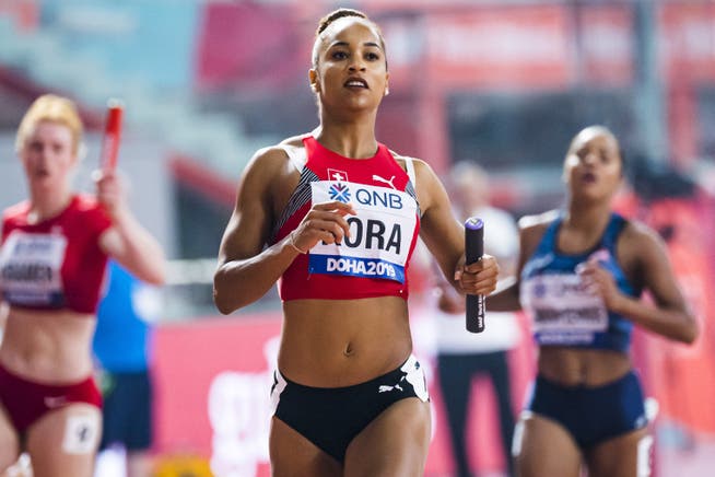 Leichtathletik Das Wettkampfgefuhl Ist Noch Da St Galler Sprinterin Startet Mit Der Staffel Wm In Polen In Die Saison