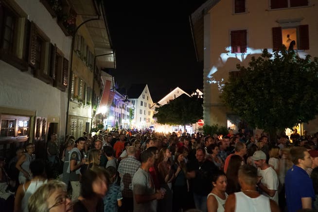 Das letzte Gassenfest in Mellingen im Jahr 2016.