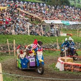 Das Spektakel sorgt für volle Ränge: Die Teffli-Rally lockt jedes Jahr Tausende Besucher nach Nidwalden. Dieses Foto stammt von der letzten Ausgabe im Jahr 2019. (Bild: Boris Bürgisser (Ennetmoos, 17. August 2019))
