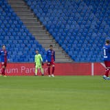 Ein neuer Tiefpunkt: Der FC Basel verliert im Joggeli gegen Aufsteiger Vaduz mit 1:2. (Patrick Straub / KEYSTONE)