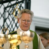 Hans Küng 2008 bei einem Gottesdienst in der Pfarrkirche Sursee. (Bild: Archiv LZ)