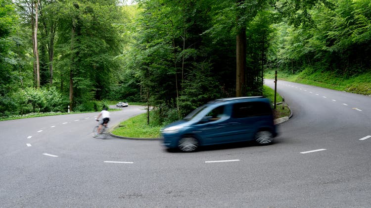 Die Strasse von Dornach auf den Gempen: Hier wären eigentlich nur 80 km/h erlaubt (Symbolbild). (Kenneth Nars)