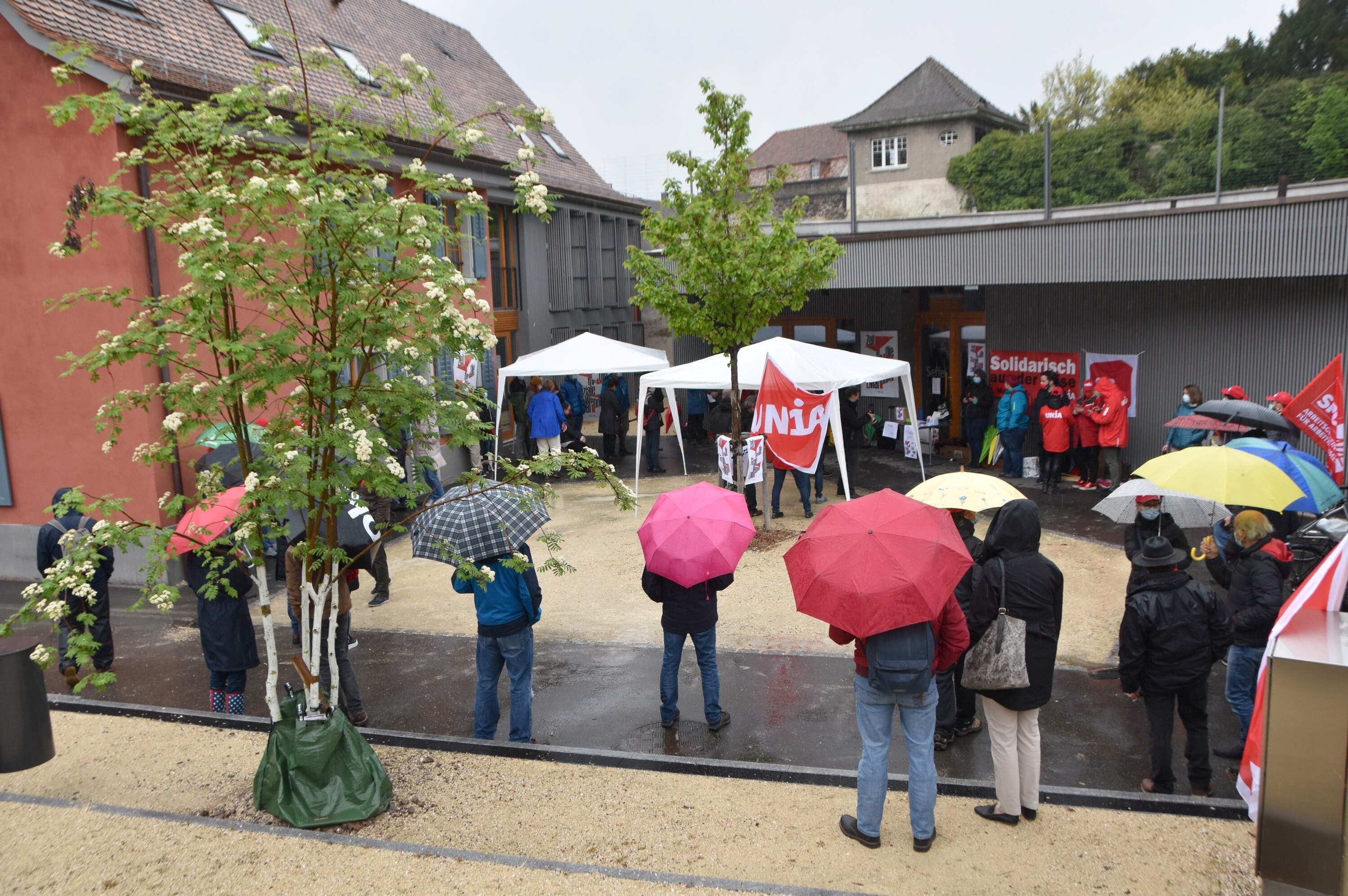 1.-Mai-Kundgebung in Rheinfelden