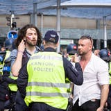Eine Festnahme, zehn Anzeigen und viele offene Fragen: Das Fazit der Polizei zur illegalen Demo in Aarau