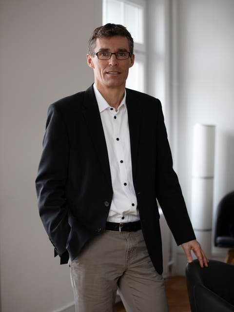 Lukas Pfisterer führt am Dienstag zum letzten mal durch den Parteitag. Er war vier Jahre lang Präsident der Aargauer FDP. (11.02.2021)