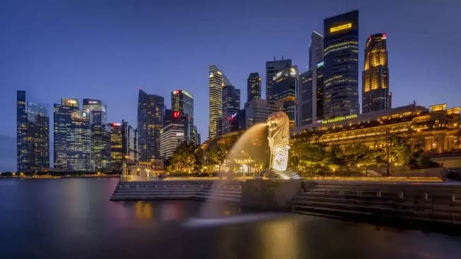 Die Skyline von Singapur: Geplant als Gastgeberstadt des nächsten Jahrestreffens des WEF.