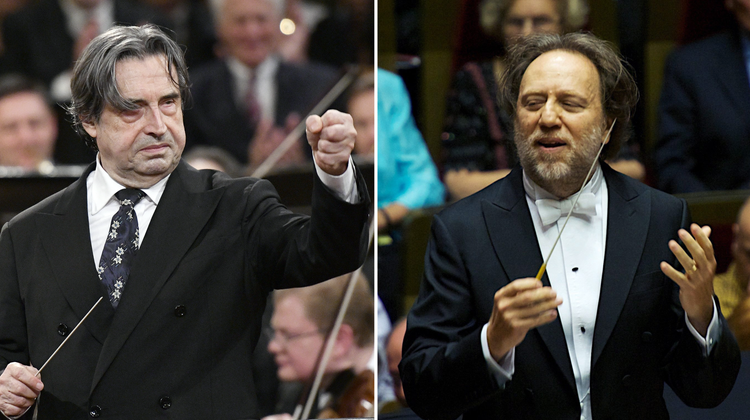 Riccardo Muti macht im schönsten Theater der Welt grosses Theater. Das Bild stammt vom 11. Mai, als er in Mailand die Wiener Philharmoniker dirigierte. (Sil Handout / EPA)