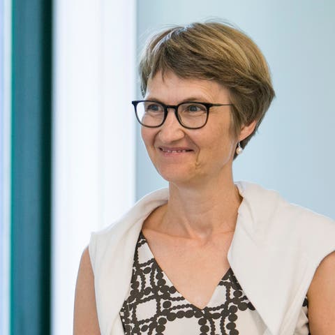 Simone Strub, Departementssprecherin.