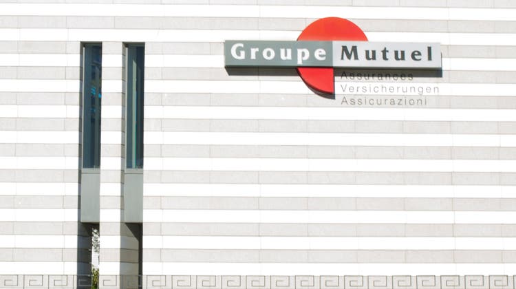 Der Hauptsitz der Groupe Mutuel in Martigny: Hier hatte Präsident Pierre-Marcel Revaz sein Büro bis im letzten Herbst. Keystone (KEYSTONE)