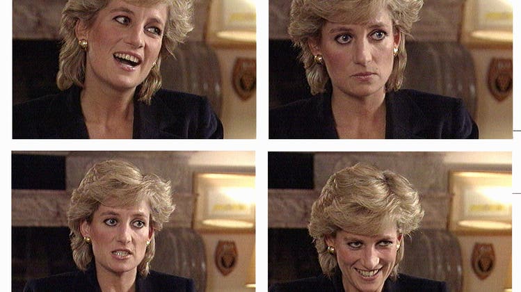 Emotional ging es zu bei Prinzessin Dianas Interview mit der BBC vor einem Vierteljahrhundert. (Str / AP,BBC Panorama)