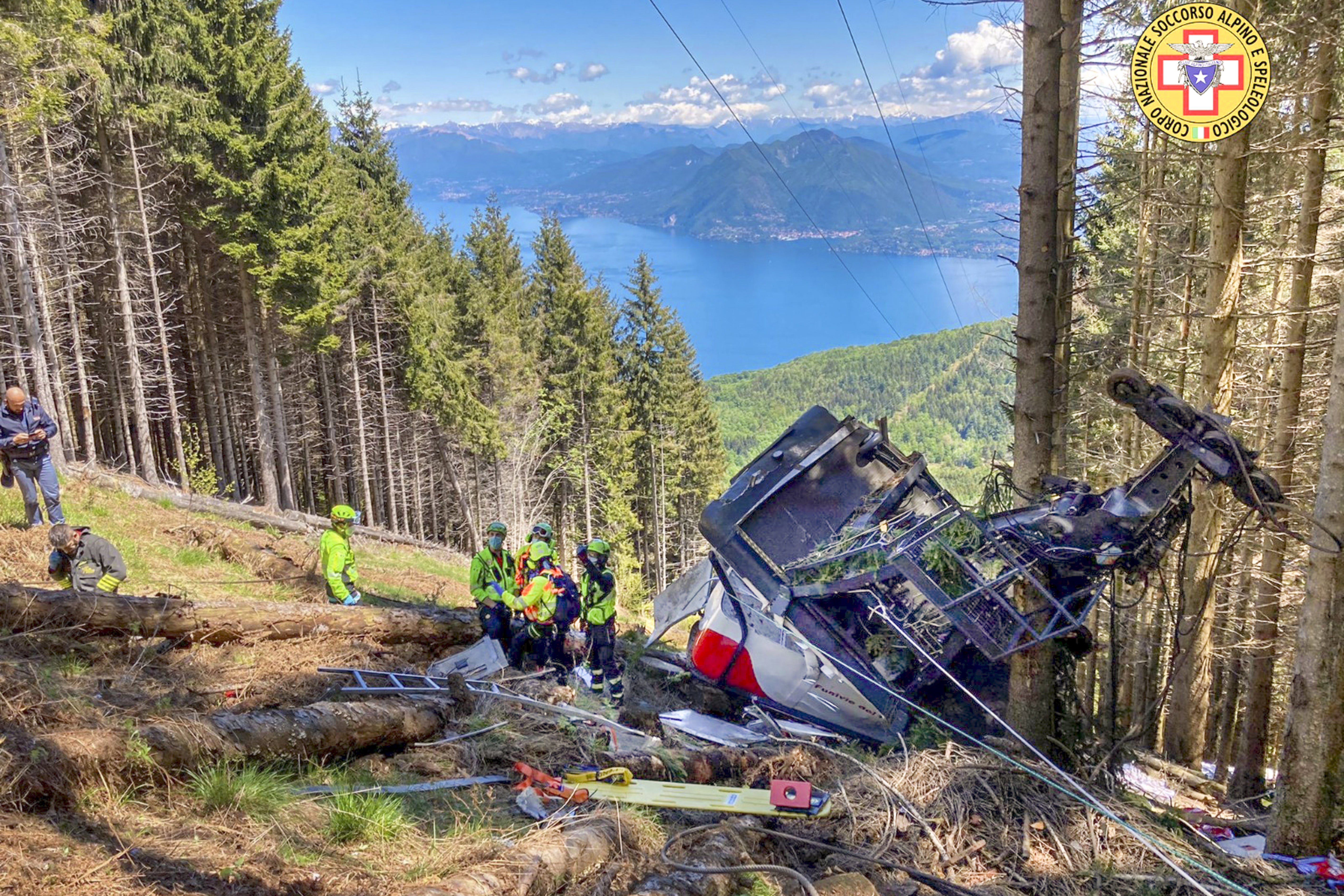 Piemont - Gondelabsturz In Norditalien Fordert Mehrere Menschenleben