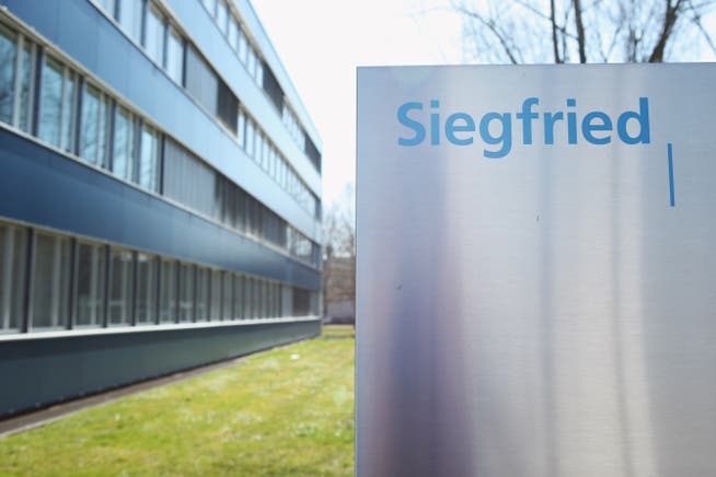 Wurde zum Ziel eines Cyberangriffs: Die Siegfried Gruppe mit Sitz in Zofingen. 