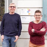 Das Geschäftsleitungsteam von BZBplus: Michael Schwilk und Sharon Katz. (Ursula Burgherr)