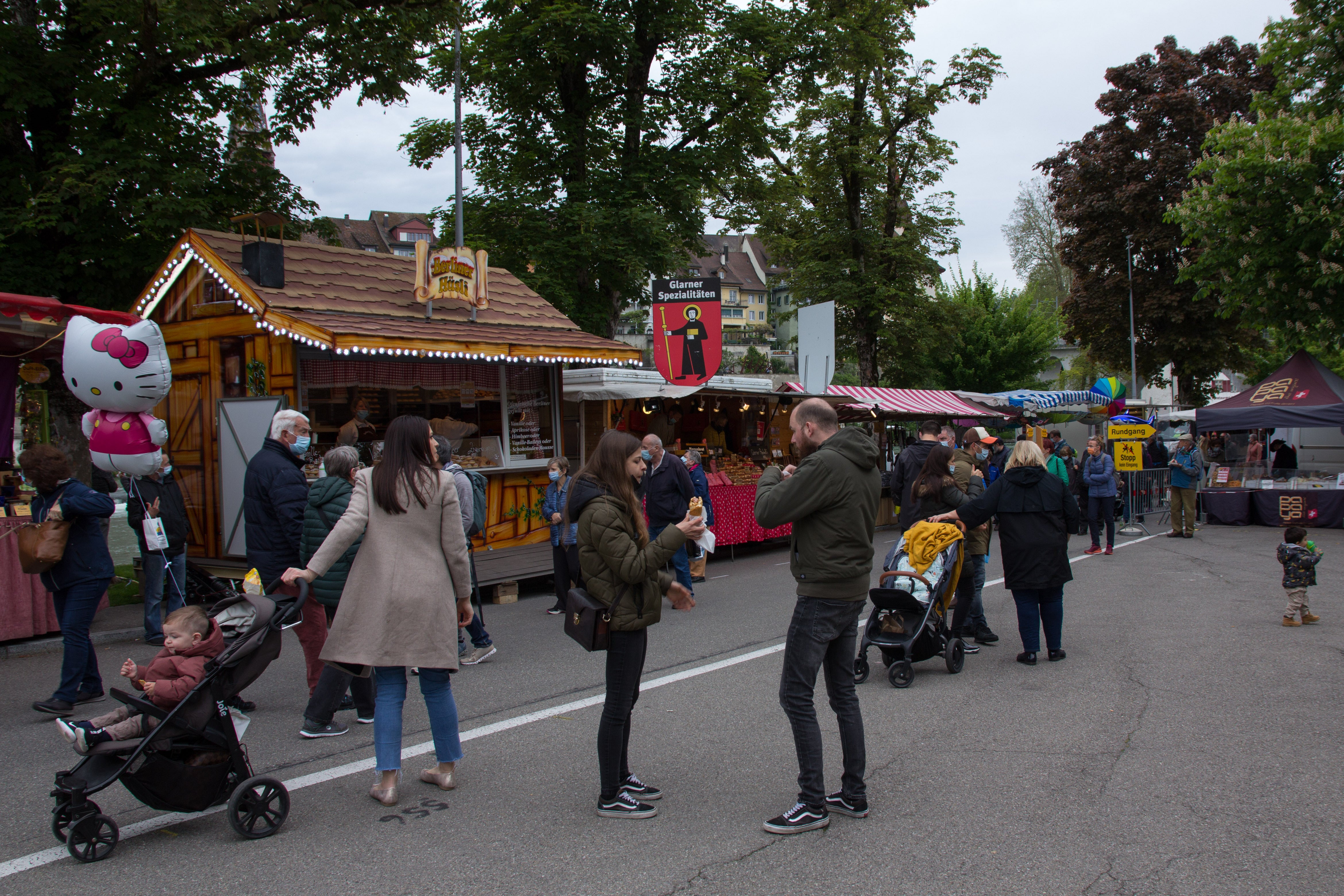 Bremgarten - Der Pfingstmarkt Entpuppte Sich Zur Grossen Freude Aller ...