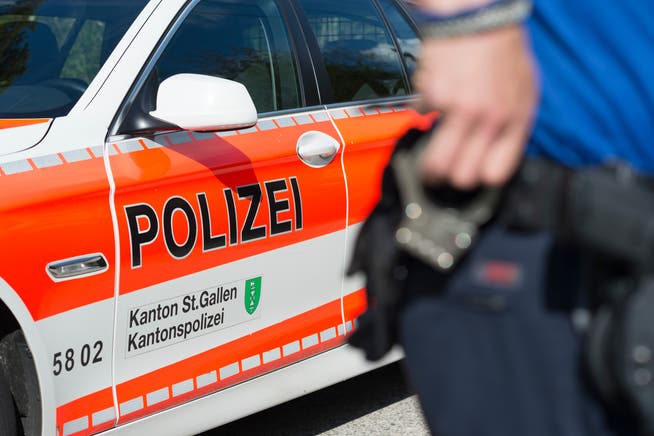 Die Kantonspolizei St.Gallen musste am Sonntagabend ausrücken. 
