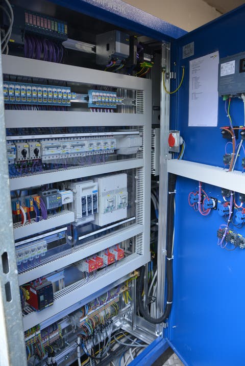 The new control system of the Schachen pumping station.