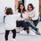 Yann Sommer mit Frau Alina und Tochter Mila (1). Das Geschwisterchen von Mila ist unterwegs. (Instagram /Aargauer Zeitung)