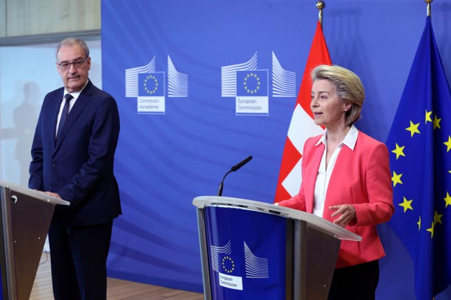 Kühl war die Atmosphäre schon, als Guy Parmelin im April in Brüssel war. Am Mittwoch wollte EU-Kommissionspräsidentin Ursula von der Leyen nicht einmal mit dem Schweizer Bundespräsidenten telefonieren.