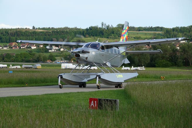 Wasserflugzeug der Marke Quest Kodiak der «Scandinavian Seaplanes»