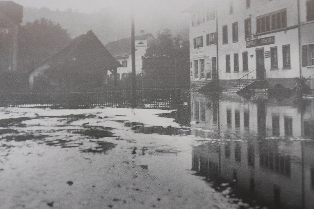 Vor 90 Jahren suchte ein heftiges Gewitter den Bezirk heim. Die Schäden waren verheerend.