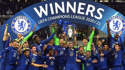 Der FC Chelsea gewinnt die Champions League. Die Londoner setzen sich im rein englischen Final gegen Manchester City durch. (Keystone)