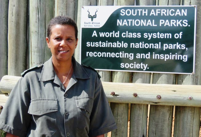 Cathy Dreyer: Sie ist die erste Chef-Rangerin des Kruger-Nationalparks in Südafrika.