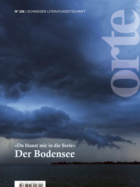 Die Aktuelle Orte-Ausgabe beinhaltet die Lyrik der Vorlesenden.