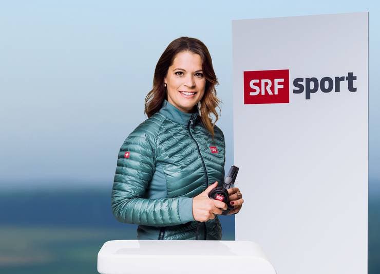 Michèle Schönbächler kommentiert künftig keine Skirennen mehr. Sie tat dies seit der Saison 2018/19.