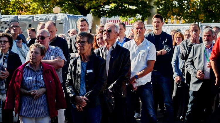 In Endingen (im Bild die Eröffnungsfeier der Expo Surbtal) leben über 2600 Menschen, über ein Viertel ist über 60 Jahre alt. Sie sollen mehr Gehör erhalten. (Bild: Colin Frei)