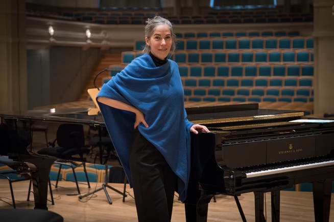 Simone Keller, hier in der Tonhalle St.Gallen.