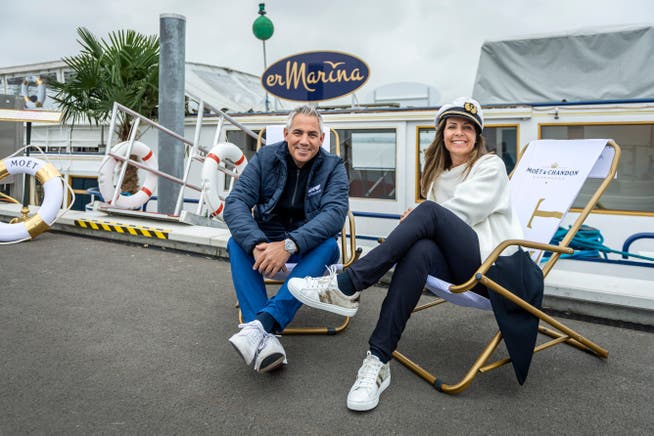 Heinz und Melanie Haunschild haben das Kursschiff MS Kreuzlingen in Ermatingen zum schwimmenden Restaurant erMarina umfunktioniert.