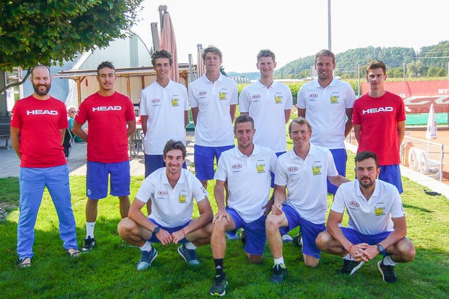 Das Team des TC Teufenthal im Interclub, Nationalliga B.