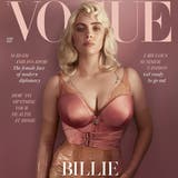 Billie Eilish auf dem Cover der britischen Vogue im Juni 2021. (Bild: Vogue)