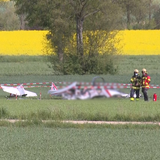 Kleinflugzeug in Oberramsern abgestürzt – beide Insassen vor Ort verstorben