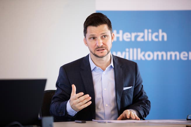 Beat Bechtold, Direktor der Aargauischen Industrie- und Handelskammer.