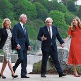 Die «relation» soll wieder «special» werden: Johnson und Biden plaudern über China – und ihre Ehefrauen
