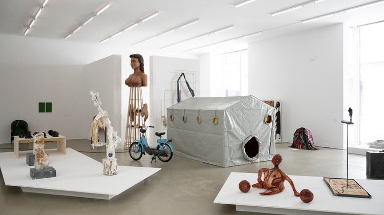 Die Ausstellung «Schweizer Skulptur seit 1945» entpuppt sich als wahre Wunderkammer. (Alex Spichale)