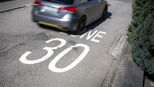 Die Gemeinde Hägglingen plant die Einführung von Tempo 30 auf den Gemeindestrassen.